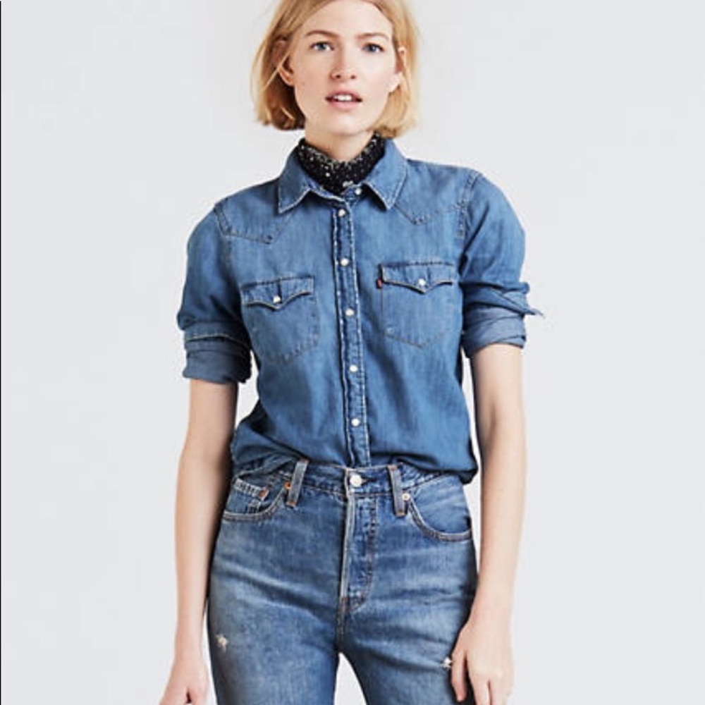 Levi’s Ultimate Western Shirt Chambray